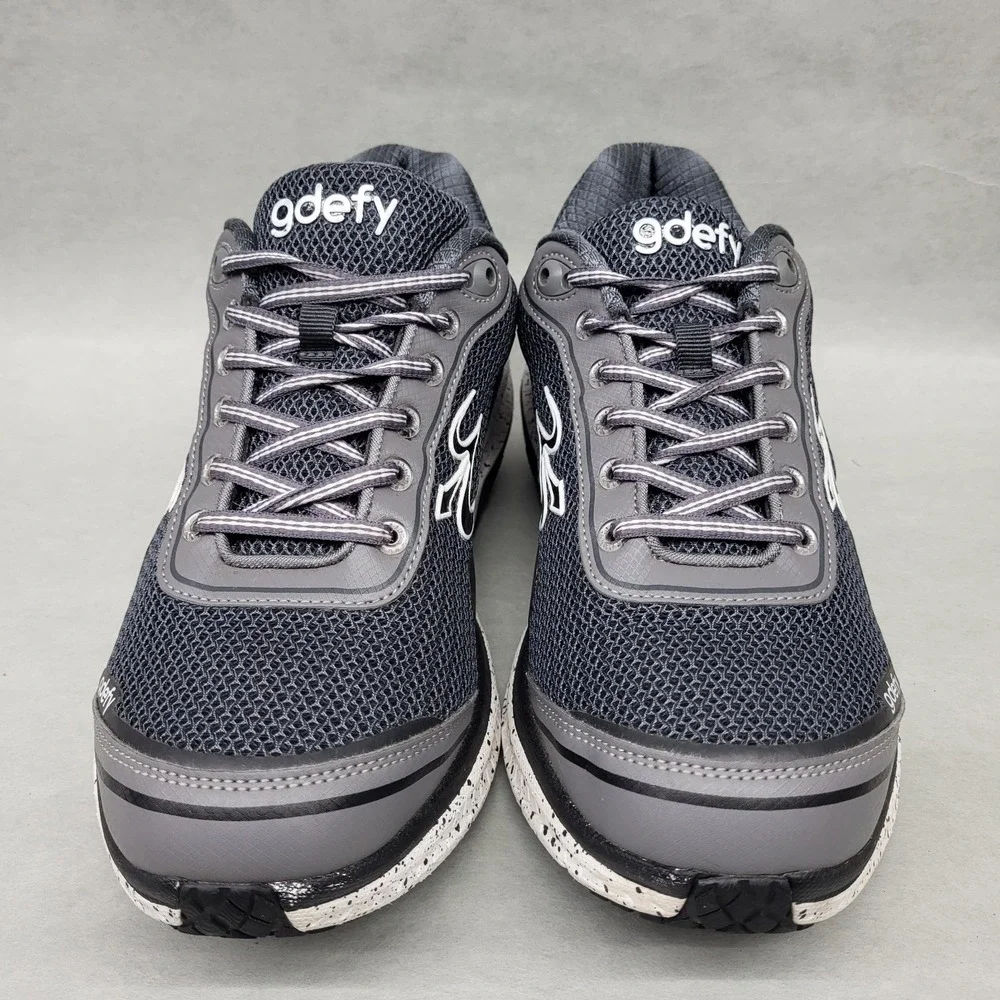 Gravity Defyer Mighty Walk Mens Size 10 Gray Athletic Running Shoes Sneakers